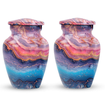 Abstract Urn, Classic Design Large Cremation Urn for male