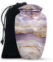 Abstract Swirl Cremation Urn – Purple Abstract Memorial Keepsakes For Ashes