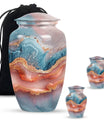 Abstract 10-inch Classic Urn for women's ashes.