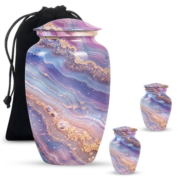 Large Urn with 2 Mini Urn