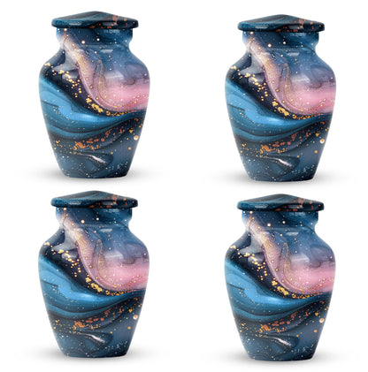 classic abstract urn in, personalized funeral urn.