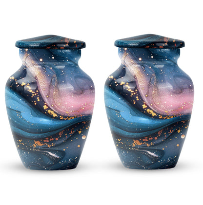 classic abstract urn in, personalized funeral urn.