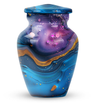 classic abstract urn for cremation ashes