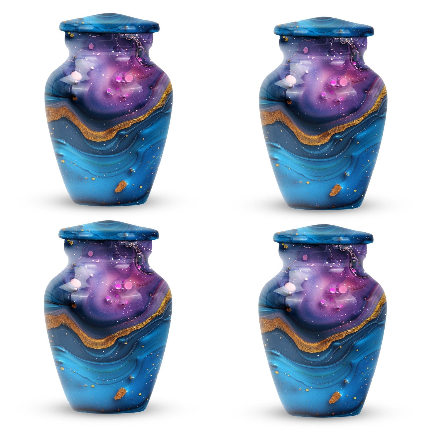classic abstract urn for cremation ashes