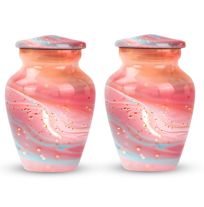 abstract urn, funeral cremation and memorial large urn.