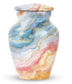 Elegantly Crafted Abstract Cremation Urn for Storing Ashes
