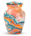 10-inch Pastel Swirl Urn