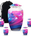 Pastel Swirl Urn for adults