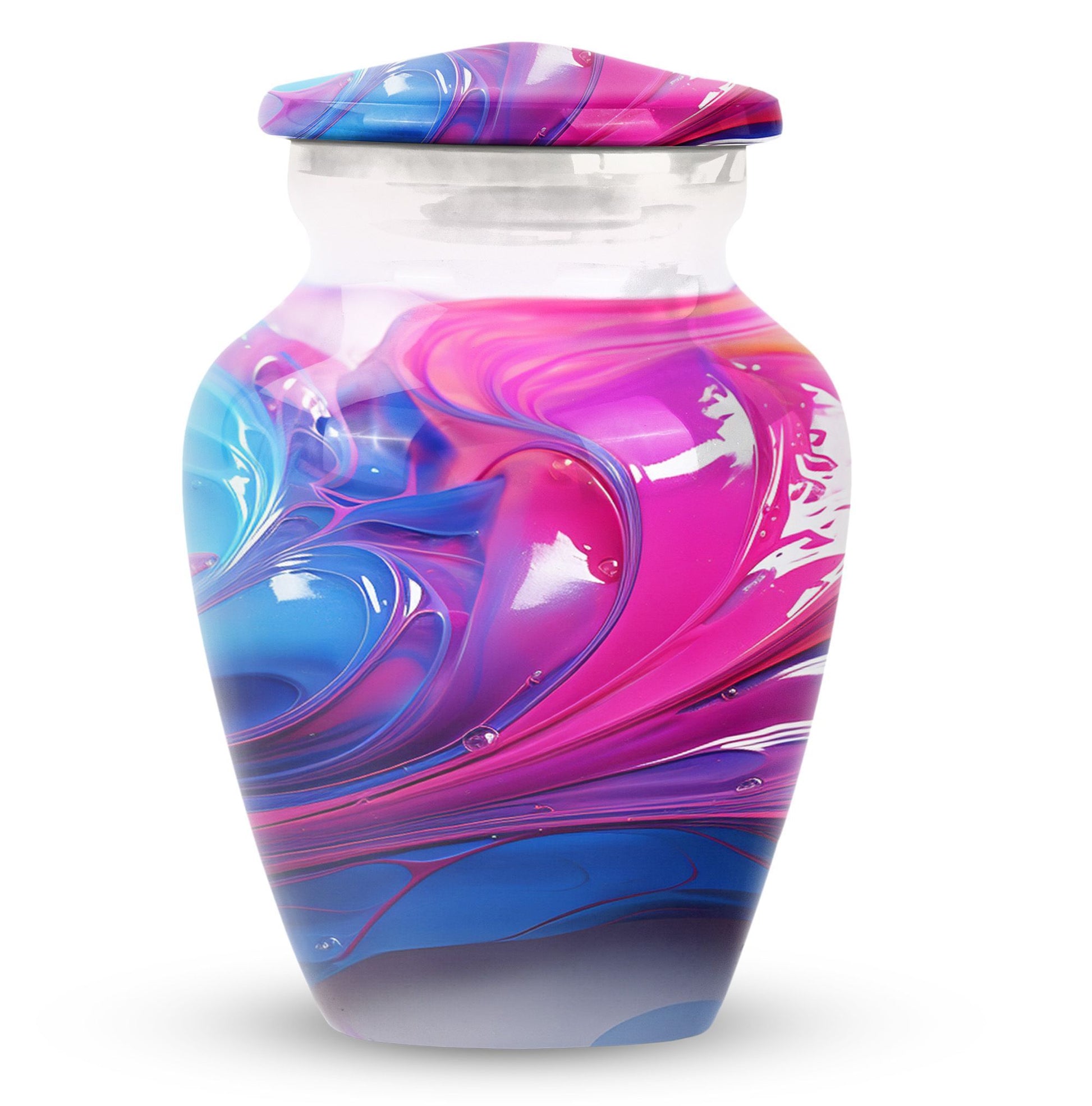Pastel Swirl Urn for adults