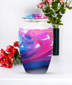 Pastel Swirl Urn for adults
