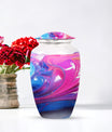 Pastel Swirl Urn for adults