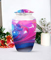 Pastel Swirl Urn for adults