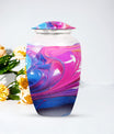 Pastel Swirl Urn for adults