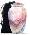 pastel swirl classic urn for cremation ashes