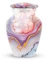 pastel swirl classic urn for cremation ashes