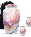 pastel swirl classic urn for cremation ashes