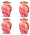 pastel swirl urn for human ashes
