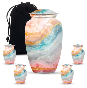 Large Urn with 4 Small Urn