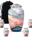 Abstract Urn for adult ashes.