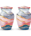 Abstract Urn for adult ashes.