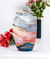 Abstract Urn for adult ashes.