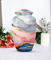 Abstract Urn for adult ashes.