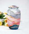 Abstract Urn for adult ashes.