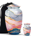 Abstract Urn for adult ashes.