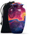 abstract large cremation urn