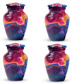 abstract large cremation urn