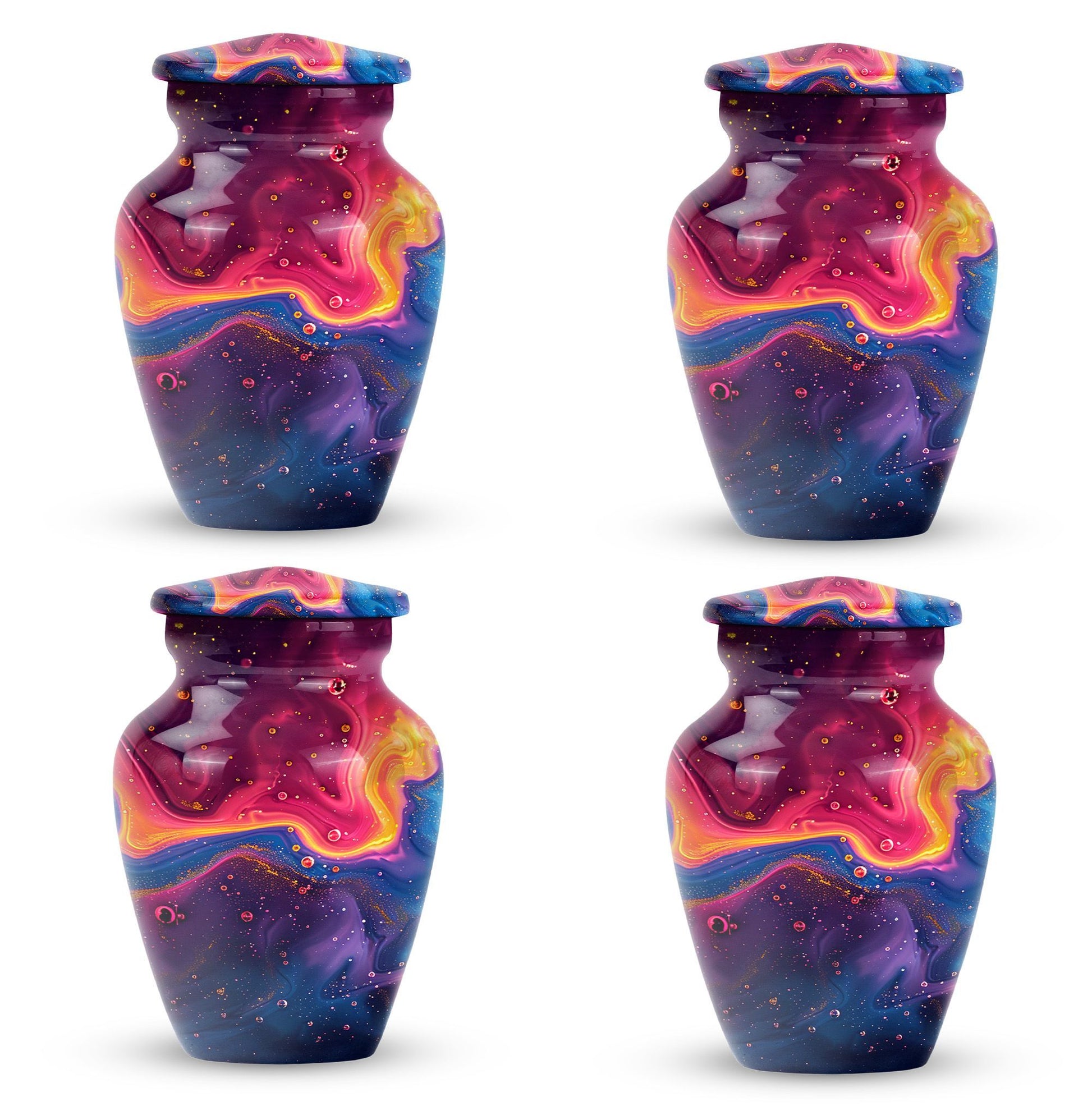 abstract large cremation urn