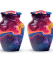 abstract large cremation urn