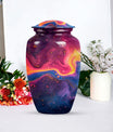 abstract large cremation urn