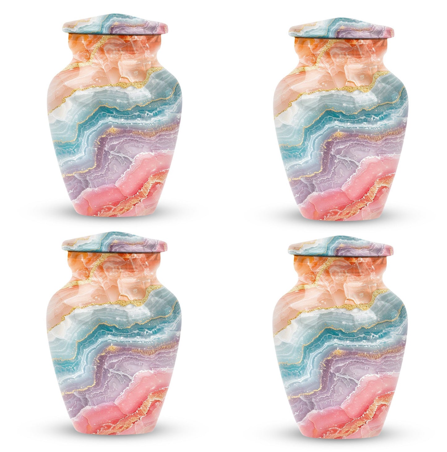 abstract burial urn for adult human ashes
