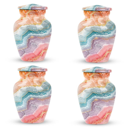 abstract burial urn for adult human ashes