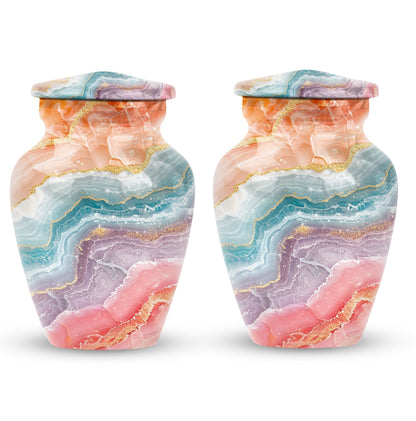 abstract burial urn for adult human ashes