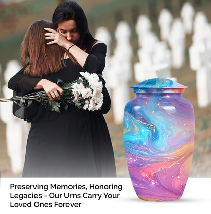 Abstract Urn for adult male