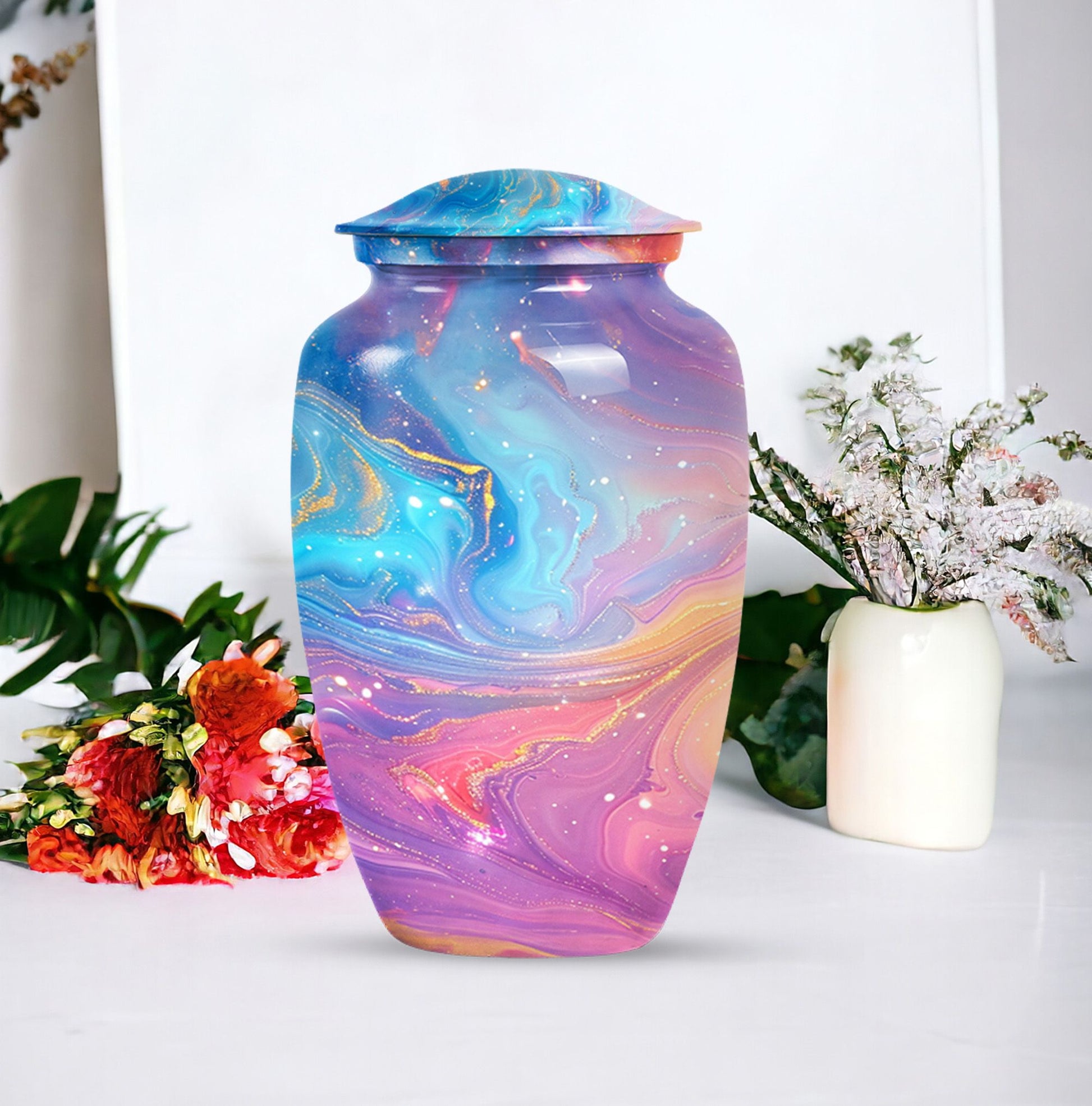 Abstract Urn for adult male
