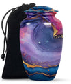 abstract classic urn for dad's cremation ashes