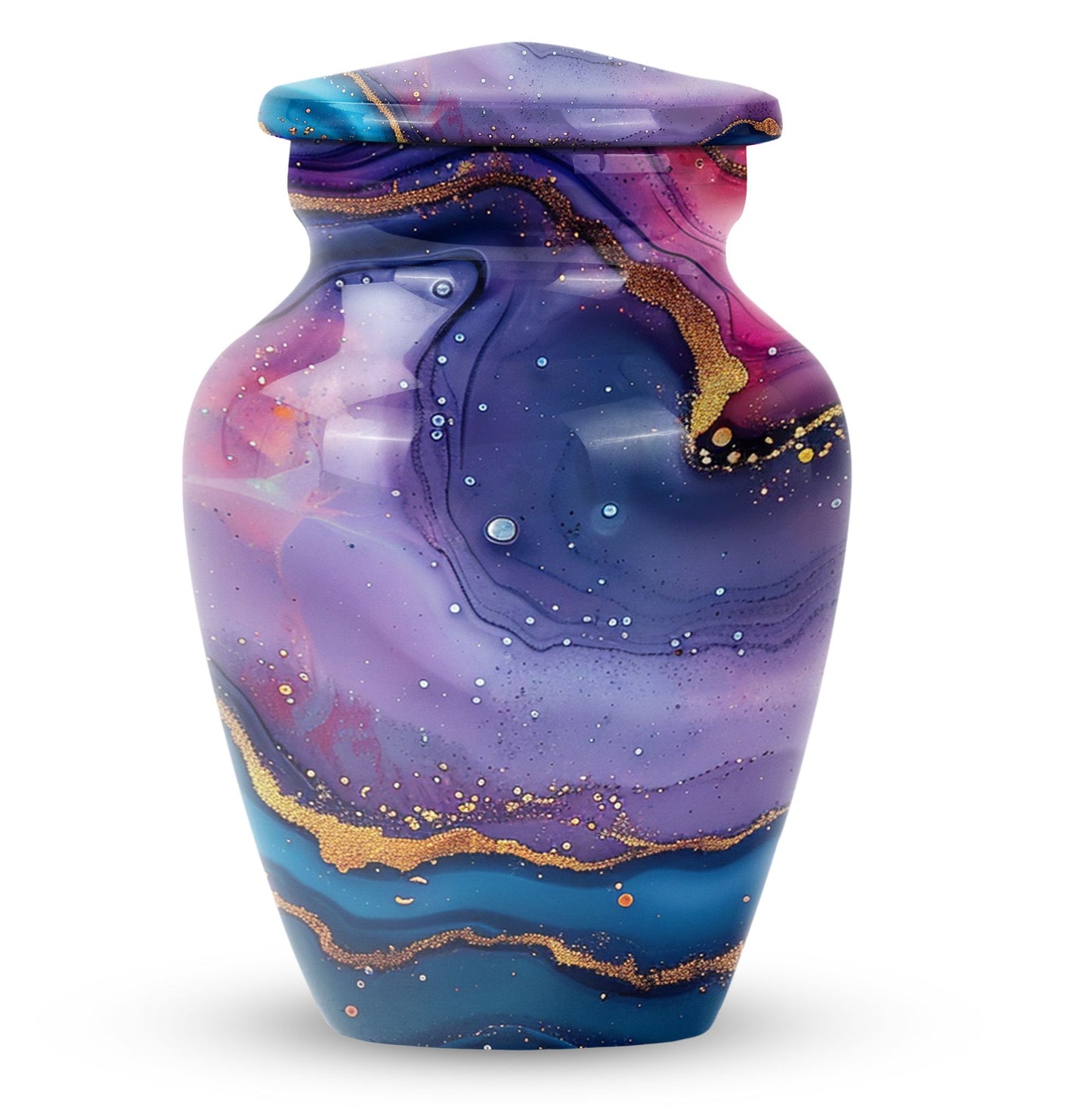 abstract classic urn for dad's cremation ashes
