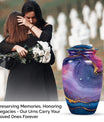 abstract classic urn for dad's cremation ashes
