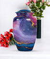 abstract classic urn for dad's cremation ashes