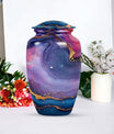 abstract classic urn for dad's cremation ashes