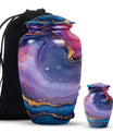 abstract classic urn for dad's cremation ashes