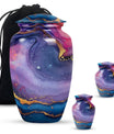 abstract classic urn for dad's cremation ashes