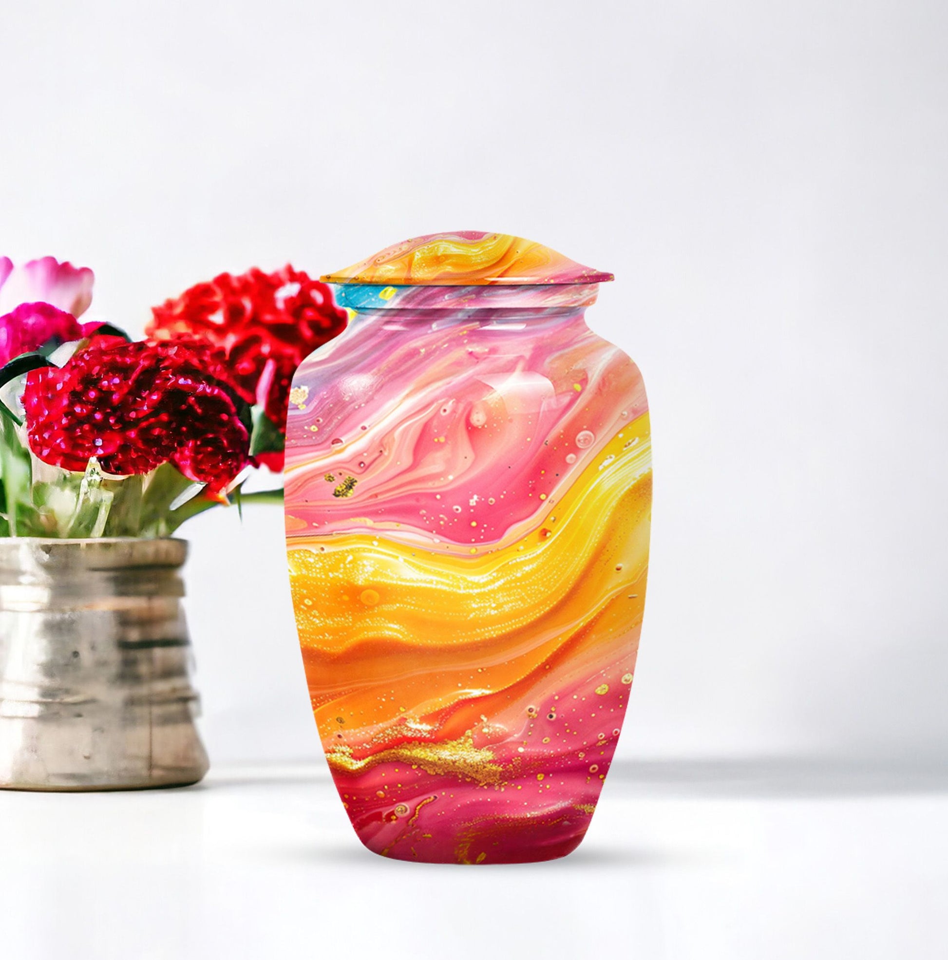 abstract urn for adult ashes