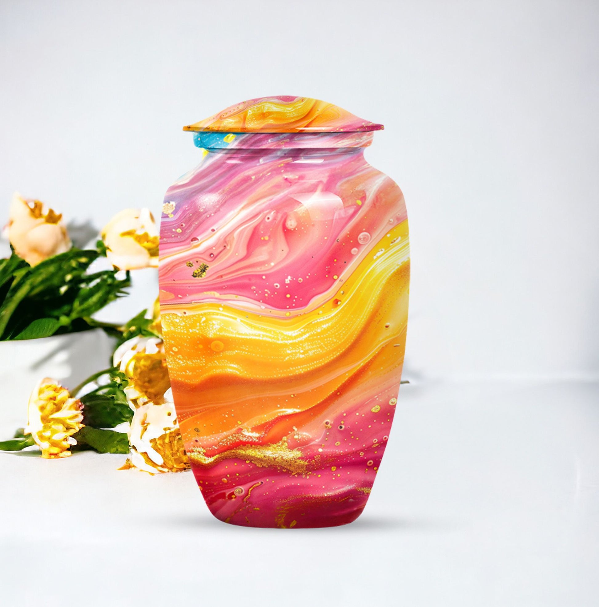 abstract urn for adult ashes