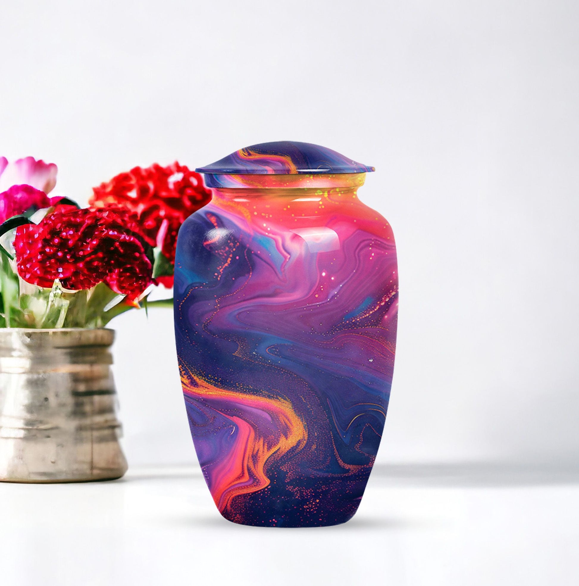 classic abstract urn for ashes
