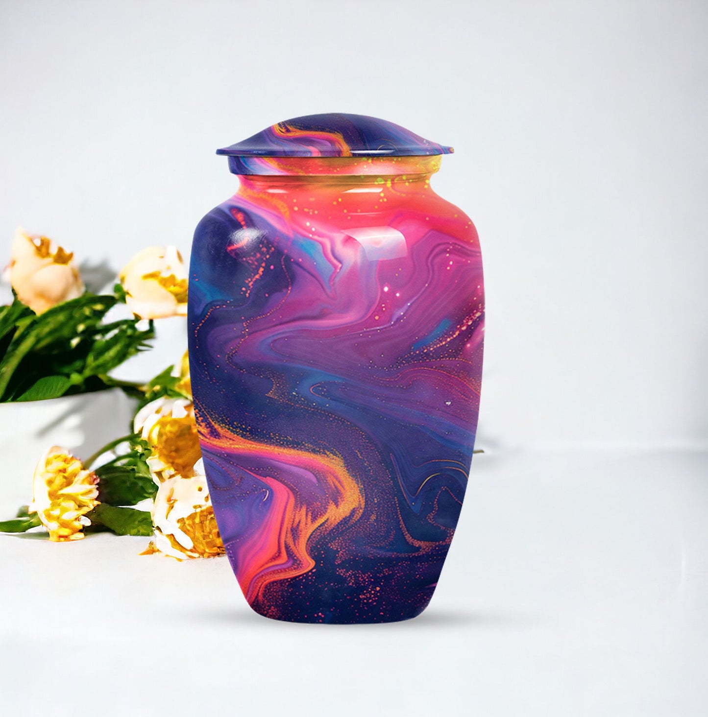classic abstract urn for ashes