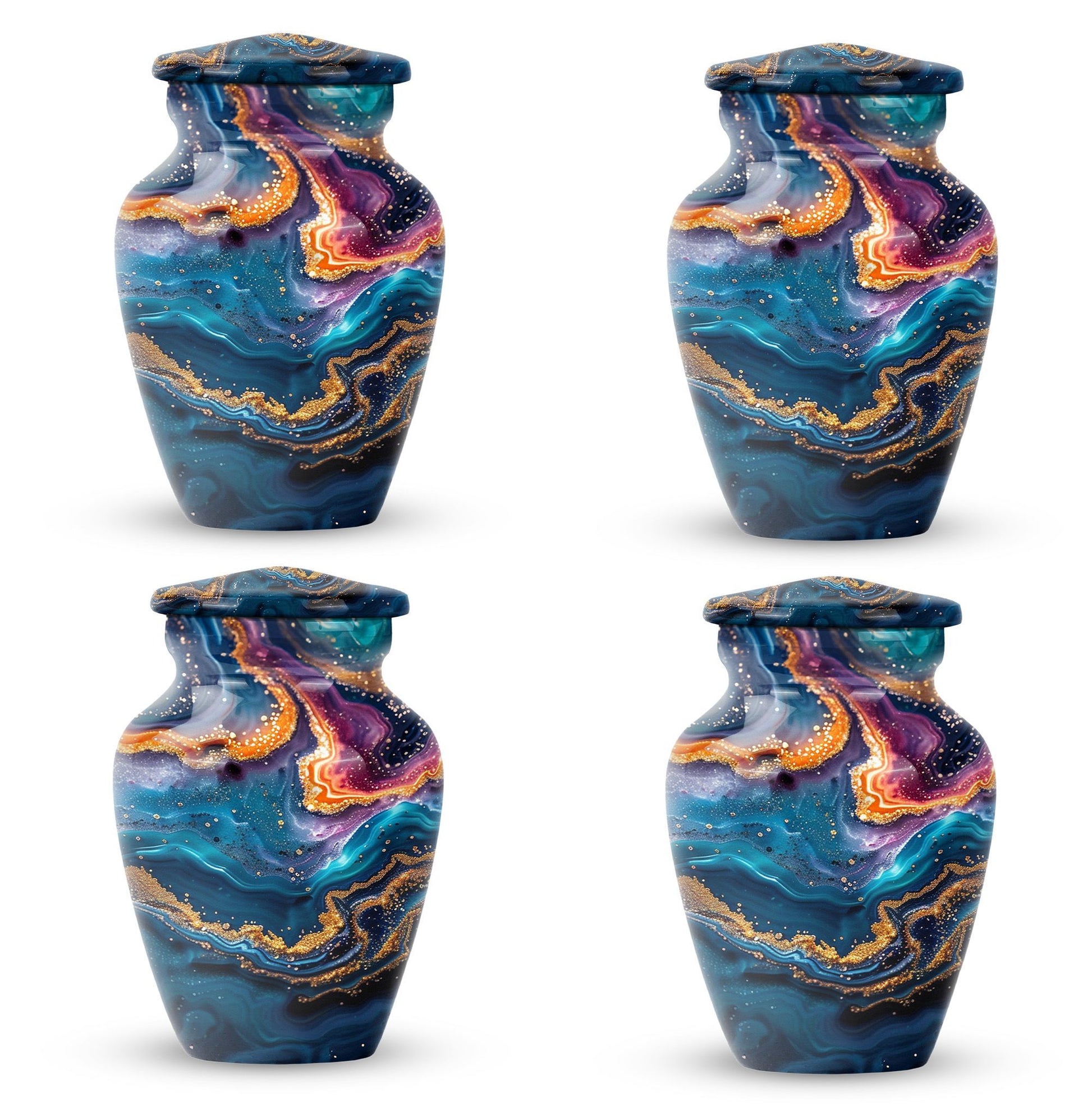abstract classic urn for burial.